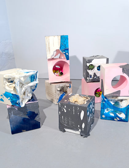 Extractions Stacked (ongoing installation), 2024