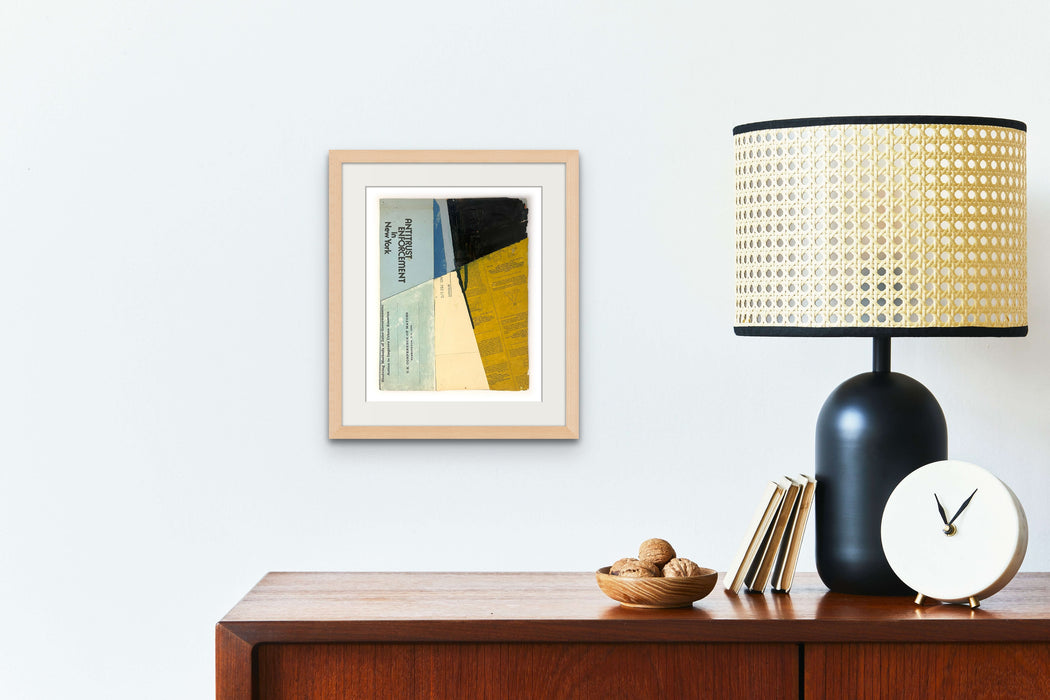 Abstract City Narrow Original (Physical) Art