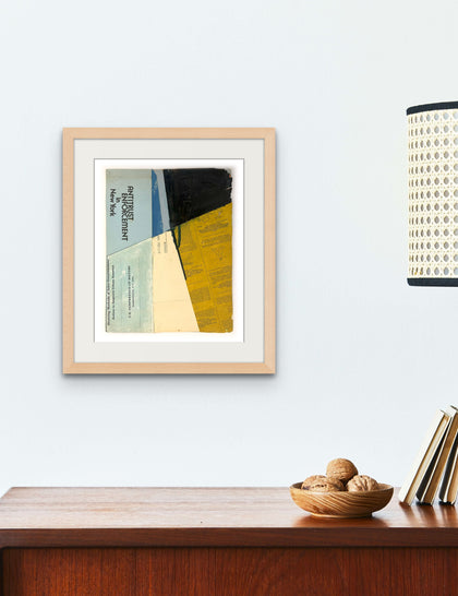 Abstract City Narrow Original (Physical) Art