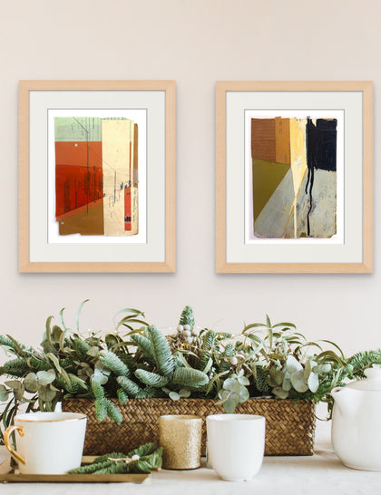 Abstract City Plans Original (Physical) Art