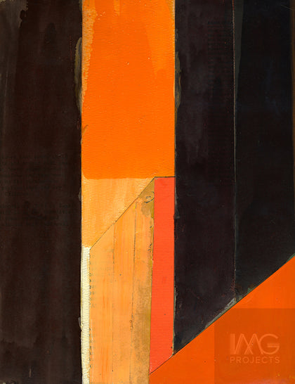 Abstract City Orange (DIgital Download)