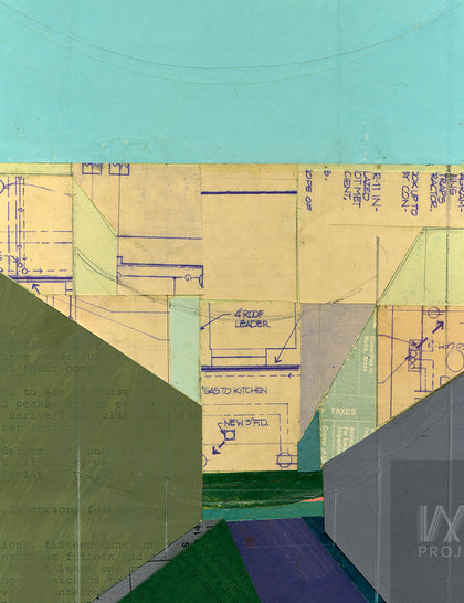 Abstract City Blue (Digital Download)