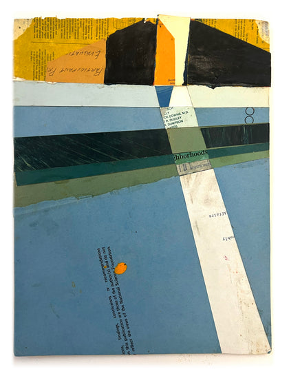 Abstract City Highlight Original (Physical) Art