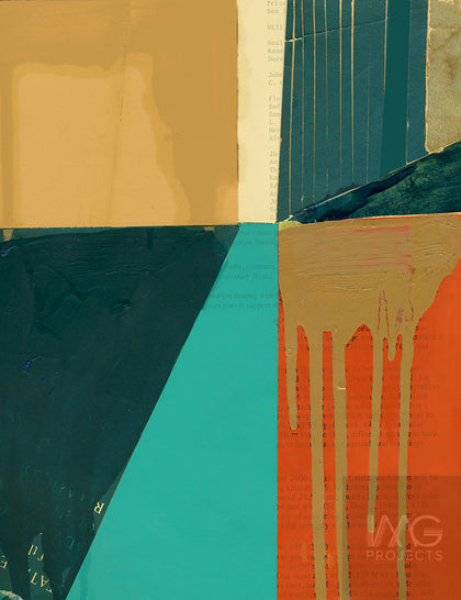Abstract City Ocher (Digital Download)