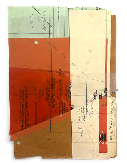 Abstract City Plans Original (Physical) Art