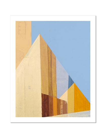 Abstract City Narrow Hahnemühle Photo Rag Print