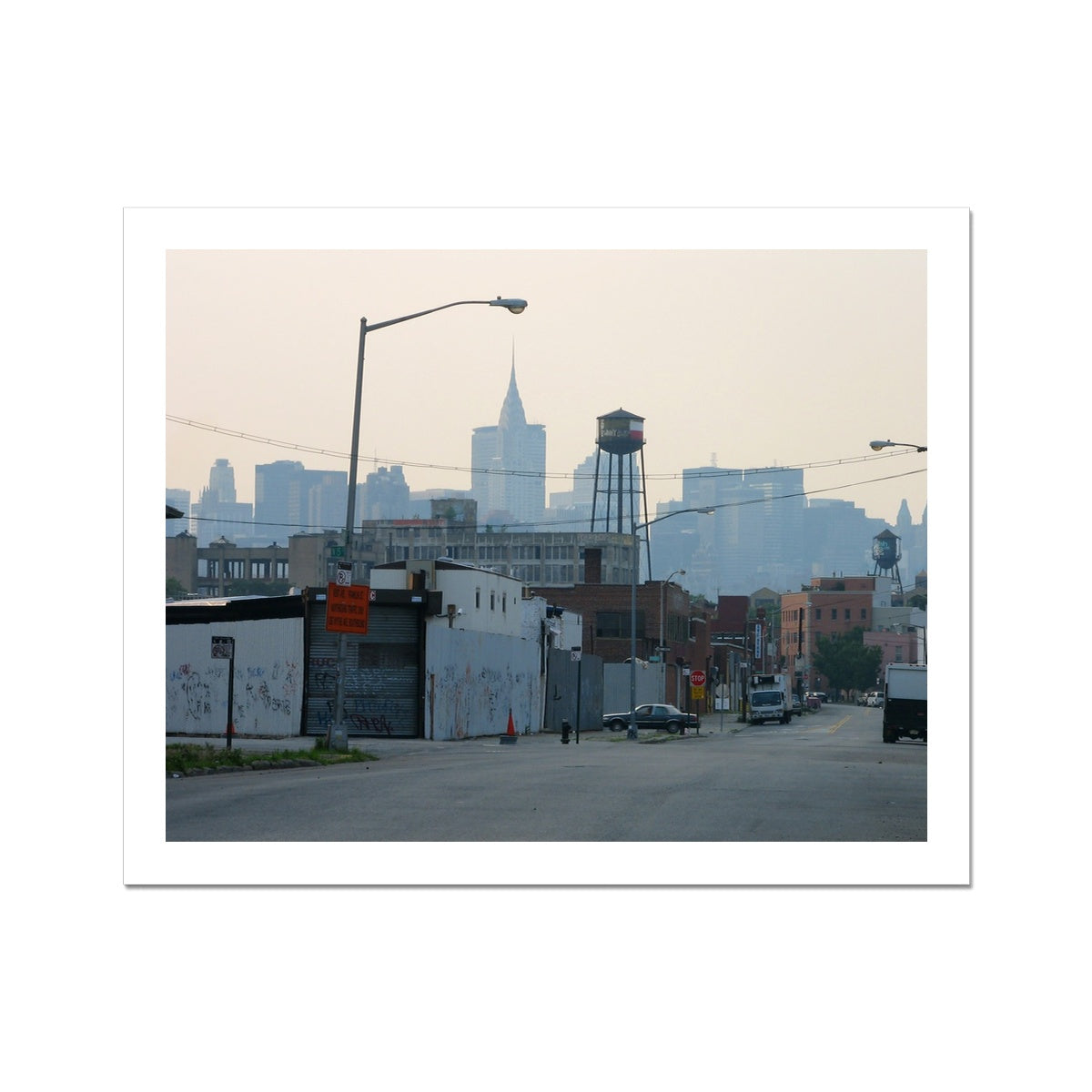North 15th St. Greenpoint, circa 2005 Hahnemühle Photo Rag Print